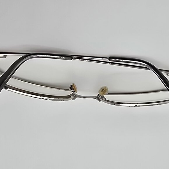 Scott Harris Europa SH-368 C2 Pewter Chrome Eyeglasses Frame w/ Case 52-15-143 - Picture 15 of 16